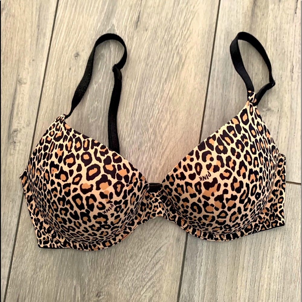 ✨ Sexy PINK VS leopard print bra ✨